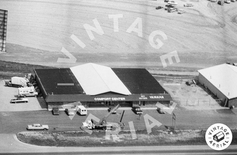 Sundowner Drive-In Theatre - Old Aerial (newer photo)